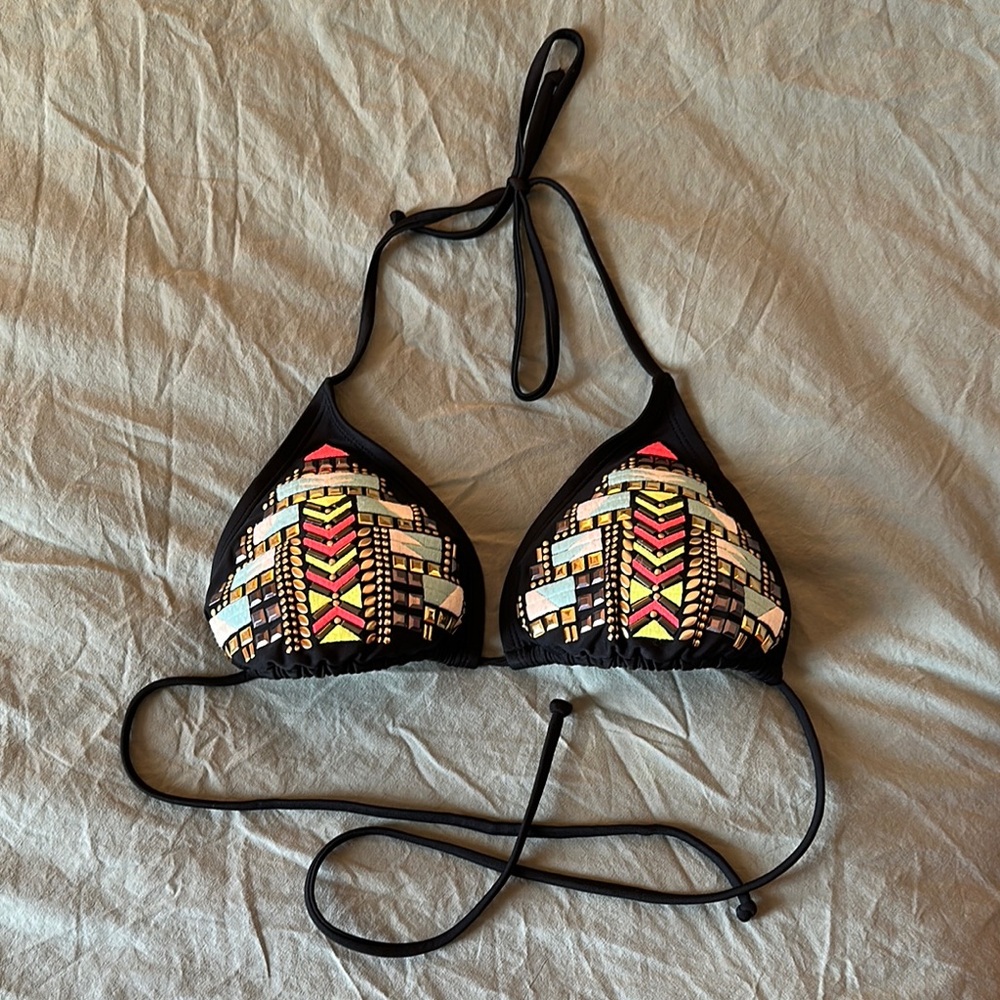 Tribal Print Bikini Top